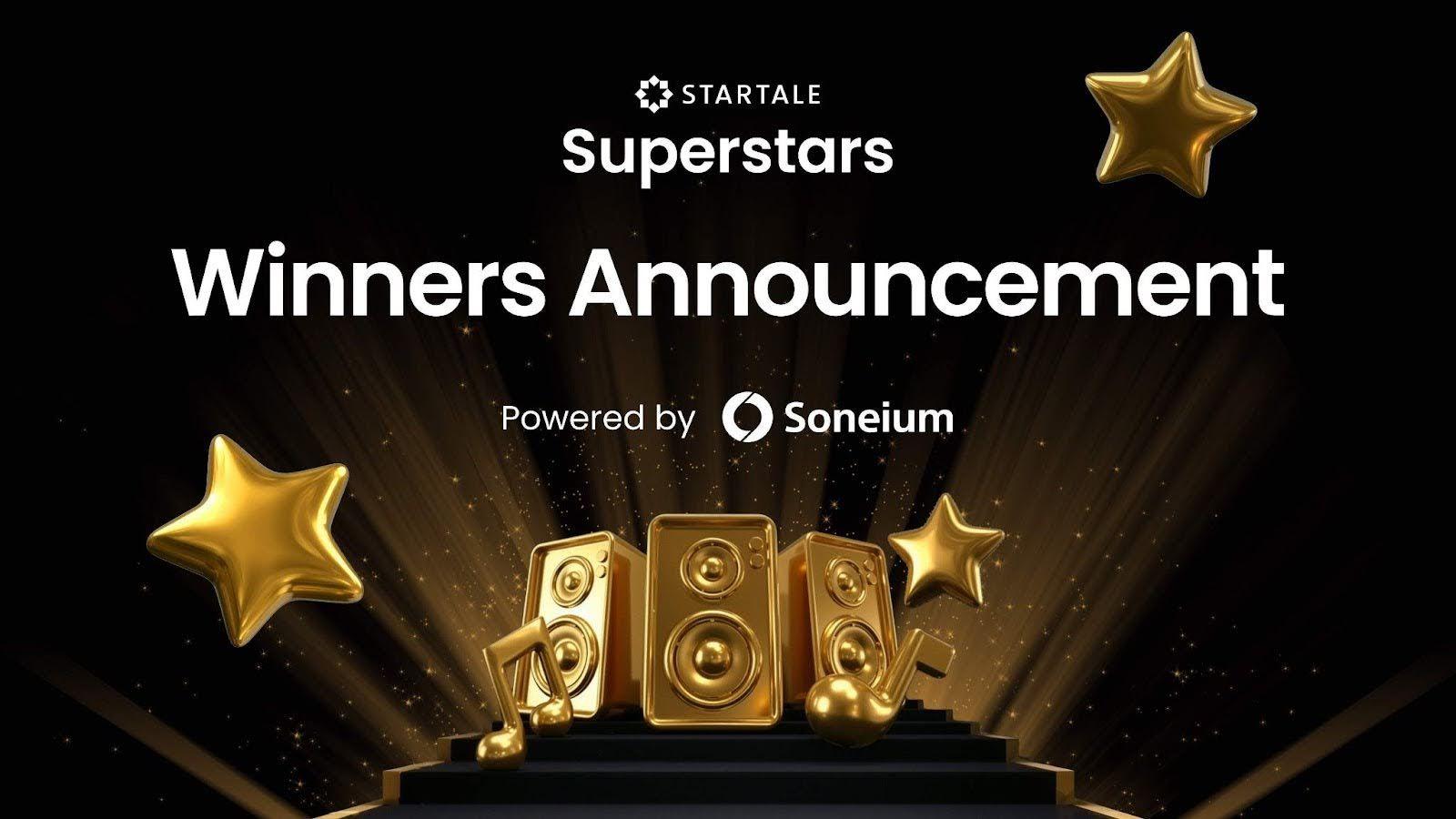 Announcing the Startale Superstars Winners